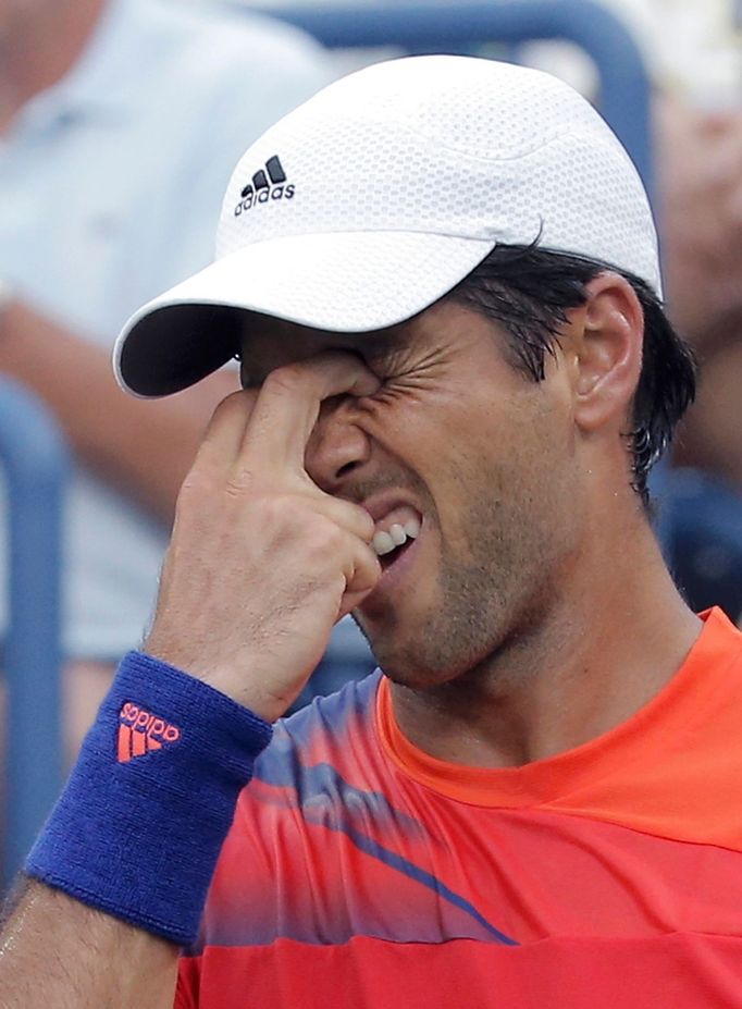 Verdasco na tenisovém US Open 2013