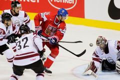 HOKEJ ŽIVĚ: Česko v prvním zápase MS porazilo Lotyšsko 4:2