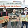 Elektrárna Prunéřov-protest aktivistů