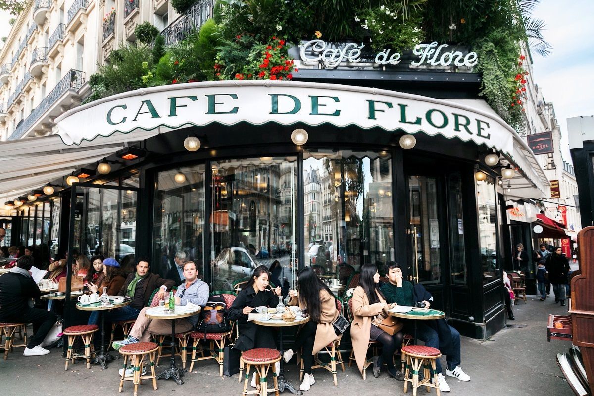 Cafe de Flore, Paříž