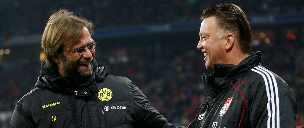 Bayern - Dortmund (Van Gaal a Klopp)