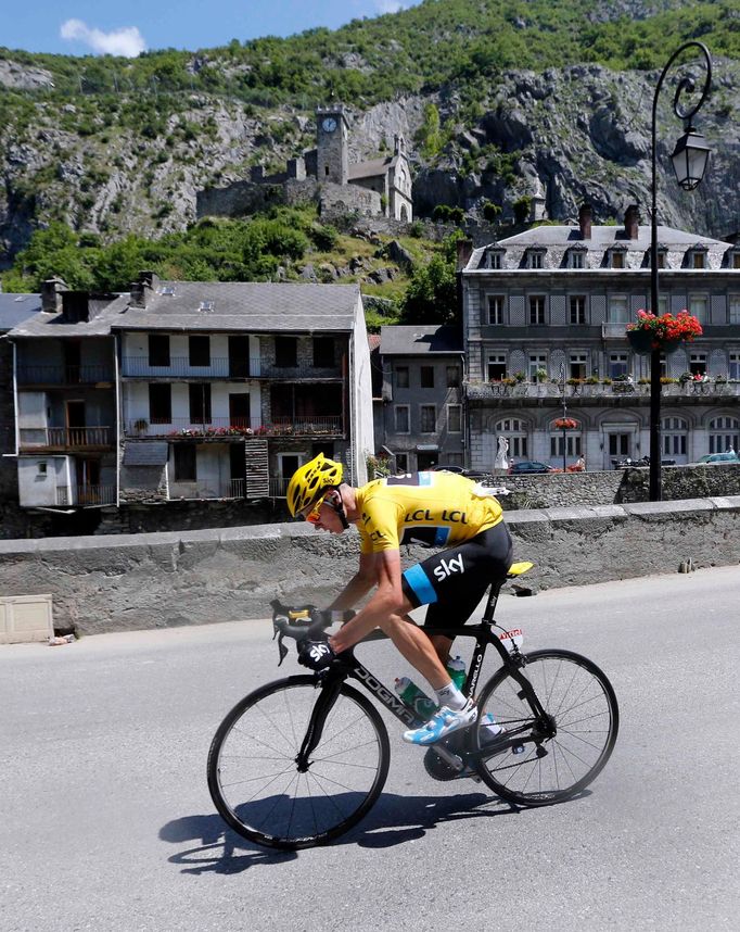 Devátá etapa Tour de France 2013: Osamocený Chris Froome