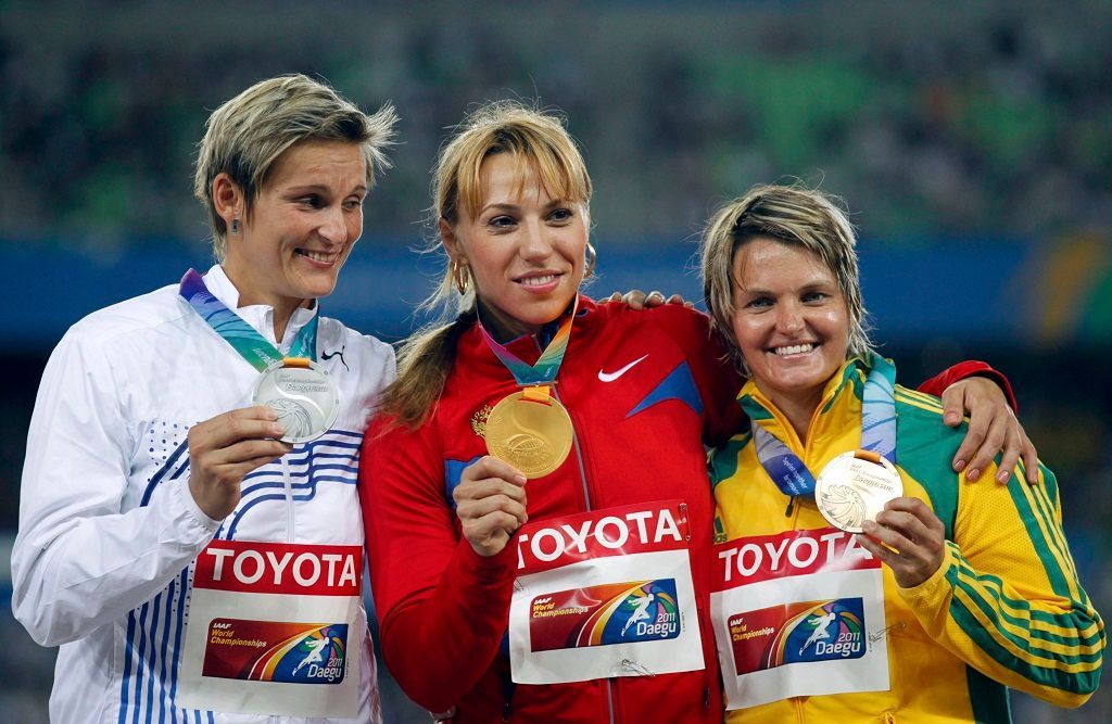 MS v atletice: Špotáková, Abakumovová, Viljoenová