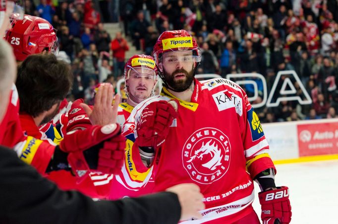 Semifinále play off extraligy: Třinec - Sparta