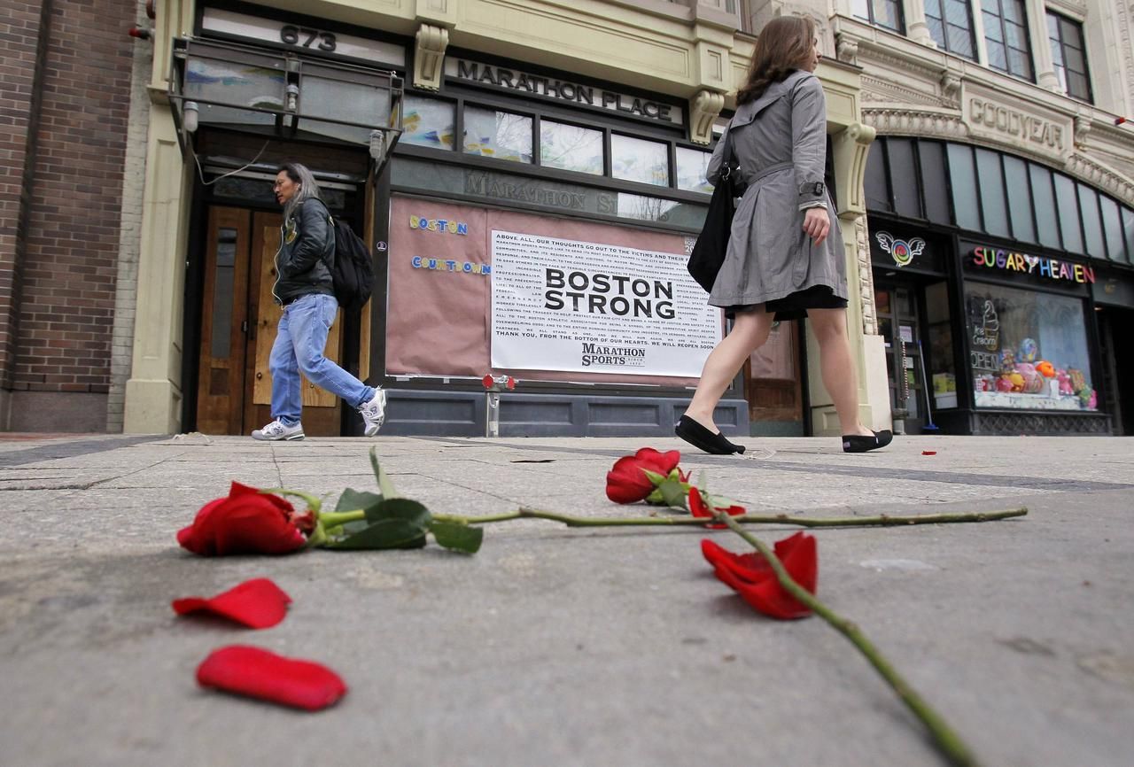 Fotogalerie: Boston po útocích