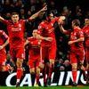 Semifinále Carling Cupu Manchester City - Liverpool: Gerrard slaví gól