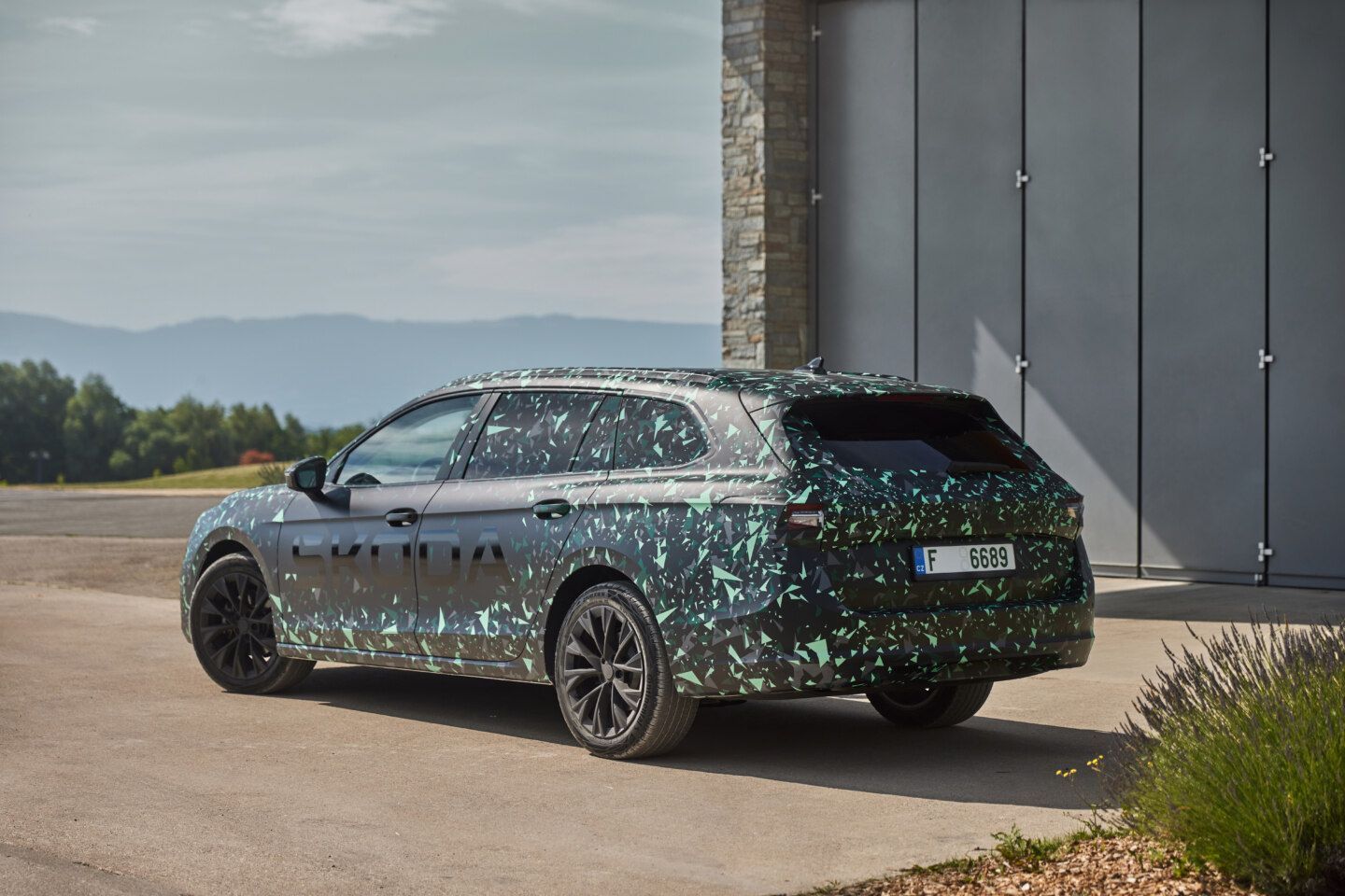 Škoda Superb IV prototyp 2023