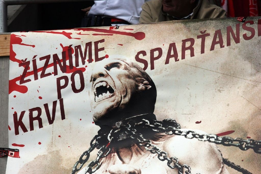 Derby Sparta - Slavia - fanoušci