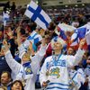 Rusko - Finsko: fanoušci Finska
