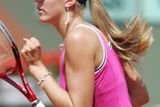 Nicole Vaidisova vítězí nad Američankou Venus Williamsovou ve čtvrtfinále French Open.