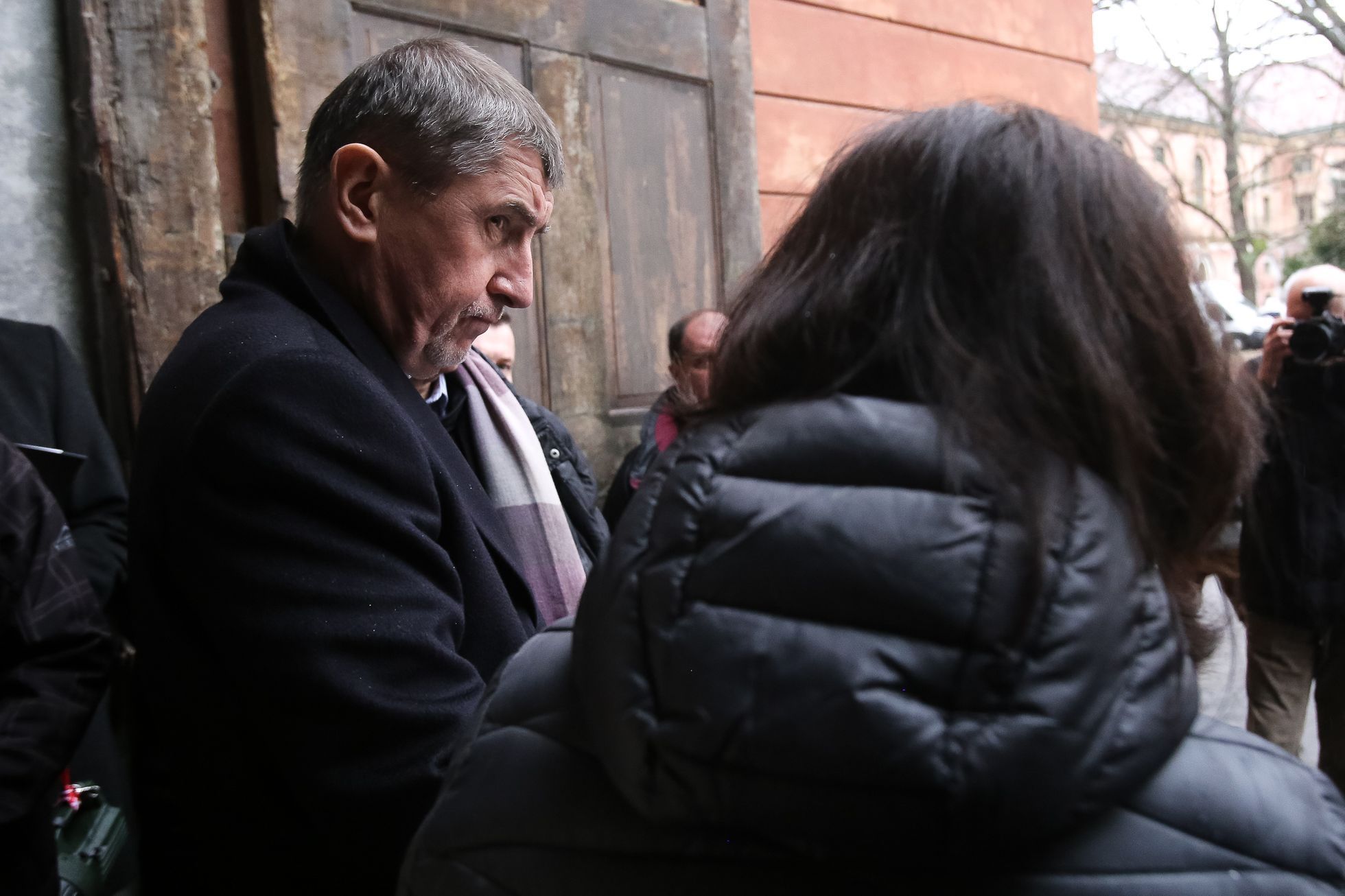 Premiér Andrej Babiš a ministr kultury Ilja Šmíd na inspekční prohlídce Národního muzea, Státní opery, Nové scény Národního divadla a Národní galerie