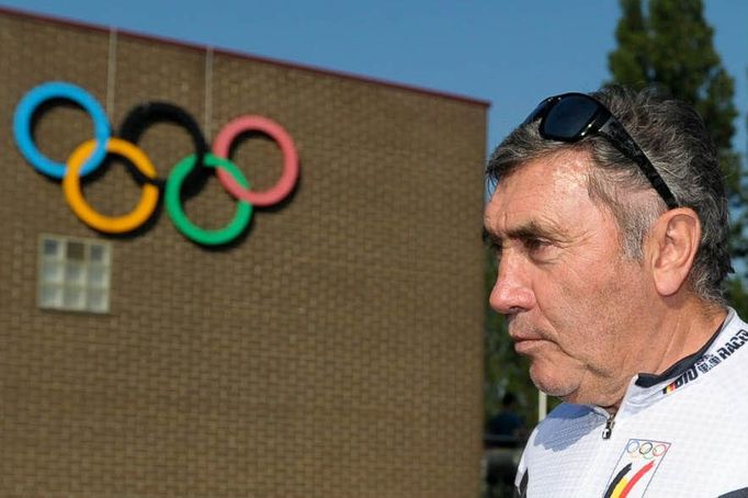 Belgická cyklistická legenda Eddy Merckx