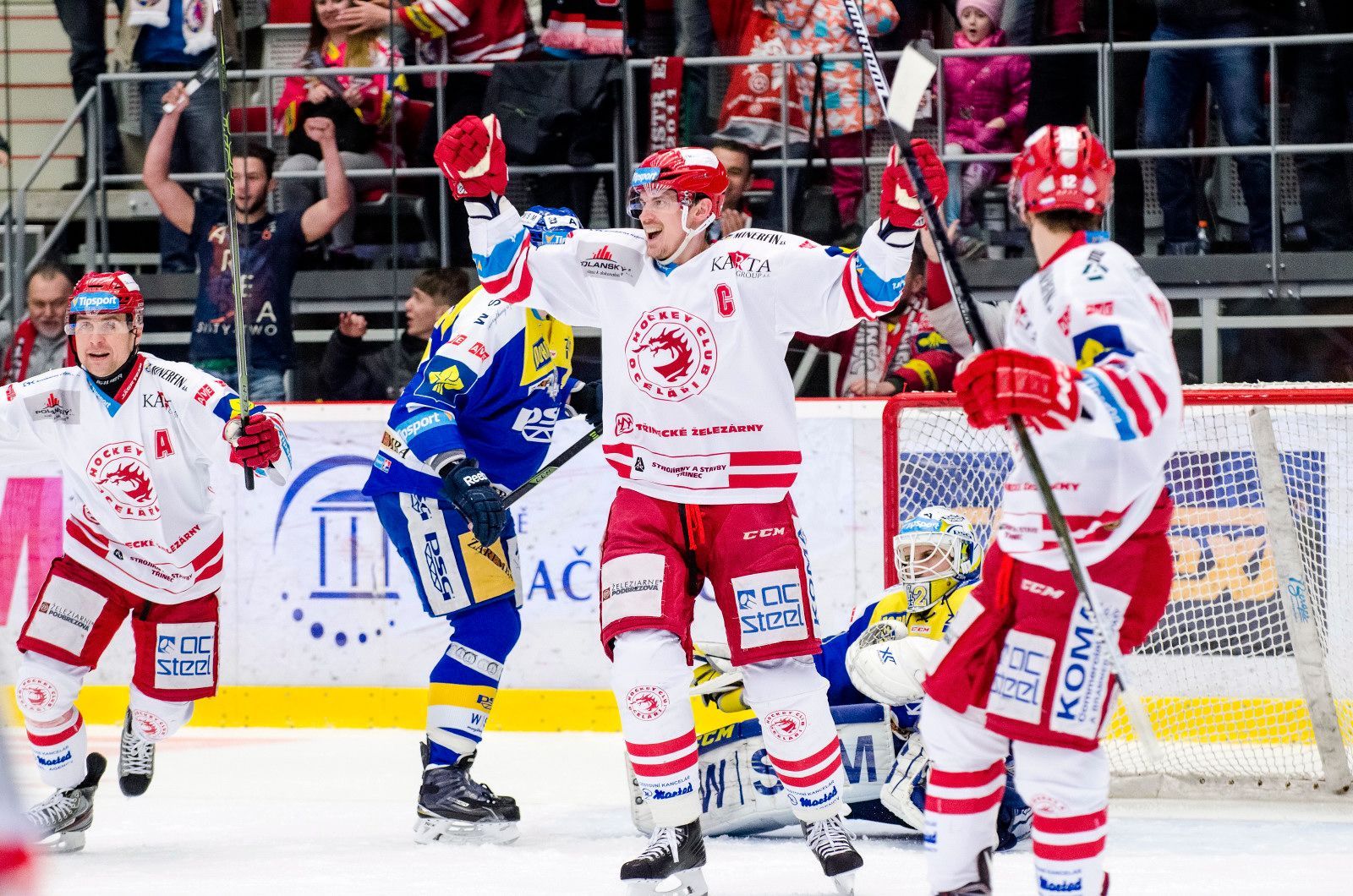 Předkolo 4. zápas: Oceláři Třinec vs. PSG Zlín (Kopecký)