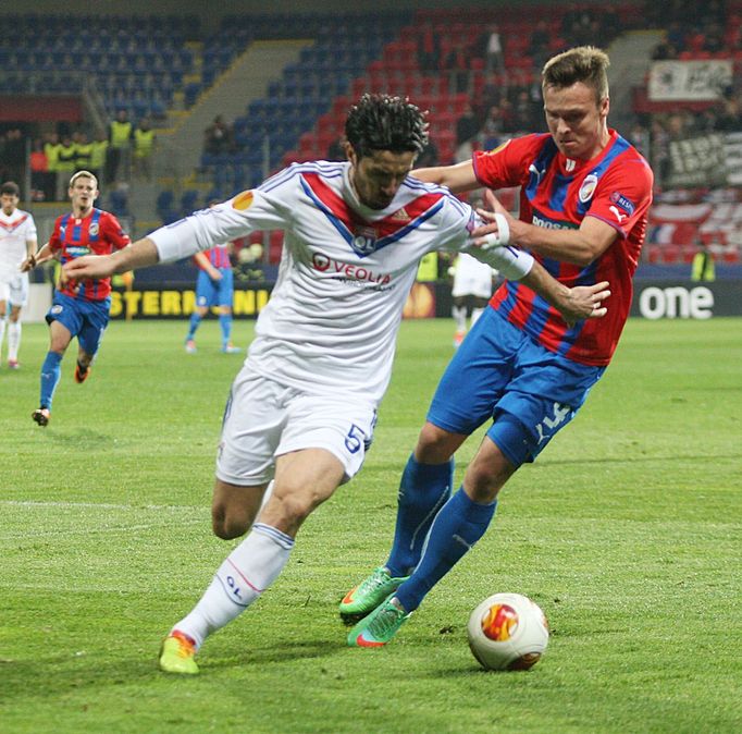 EL, Plzeň - Lyon: Stanislav Tecl  - Milan Biševac