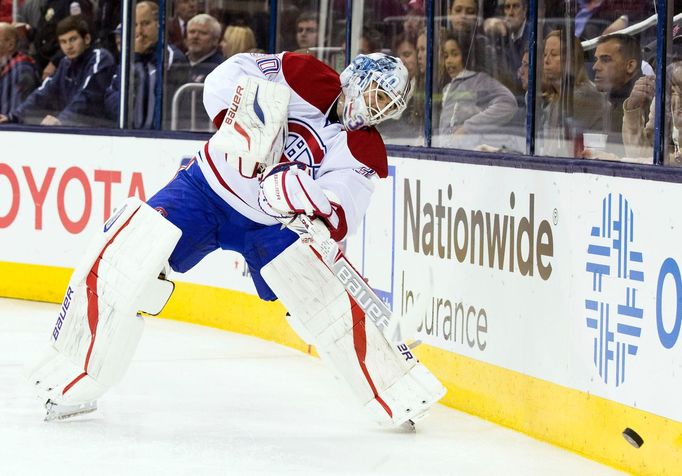 NHL: Montreal Canadiens at Columbus Blue Jackets (Petre Budaj)