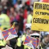 Protesty v Londýně proti olympiádě v Číně