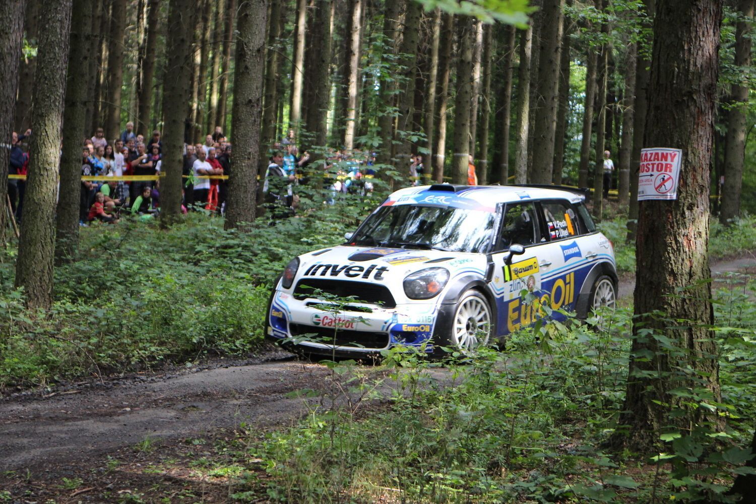 Barum rallye 2014: Václav Pech, Mini Cooper S2000 1.6T