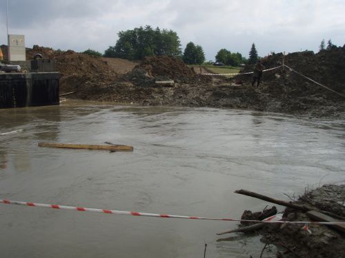 Fulnek, praské potrubí, D47