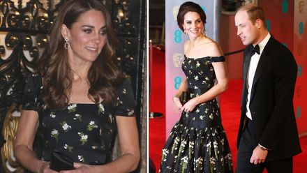 Kate recyklovala jedny ze svých nejkrásnějších šatů. Zářila v nich na gala v Londýně
