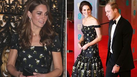 Kate recyklovala jedny ze svých nejkrásnějších šatů. Zářila v nich na gala v Londýně