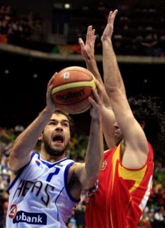 Finále MS: Řecko - Španělsko