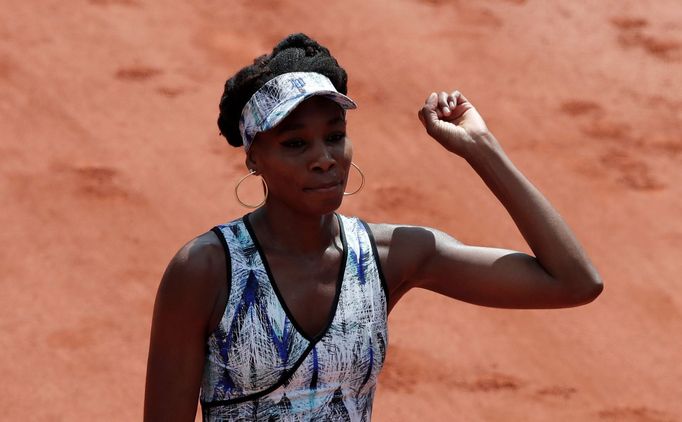 Venus Williamsová na French Open 2017