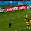 Australia's Jedinak scores a goal from a penalty kick past goalkeeper Cillessen of the Netherlands during their 2014 World Cup Group B soccer match in Porto Alegre