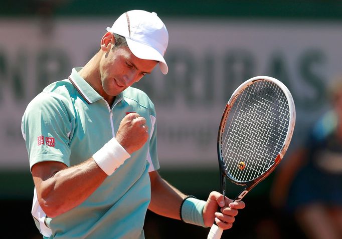 Novak Djokovič v semifinále French Open 2013