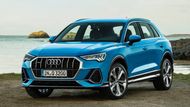 O něco větší než A1 je nová generace kompaktního SUV Q3. Designově vůz hodně čerpá z luxusní Q8. Oproti ní ale bude mít navíc třeba posuvnou zadní lavici. Mezi motory nebude chybět turbodiesel, prim ale hrají benzinové jednotky.