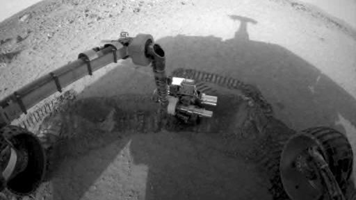 Jak vidí Mars robot Spirit
