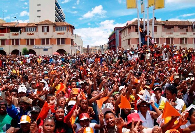 Madagaskar, demonstrace