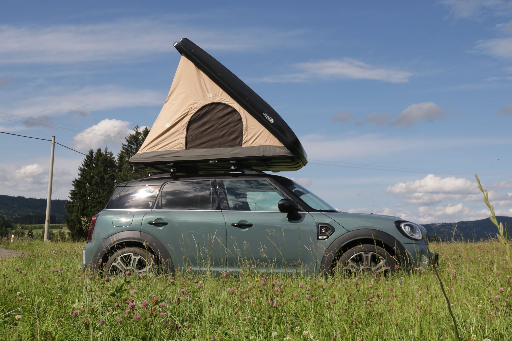 Mini Countryman SD obytný + stan