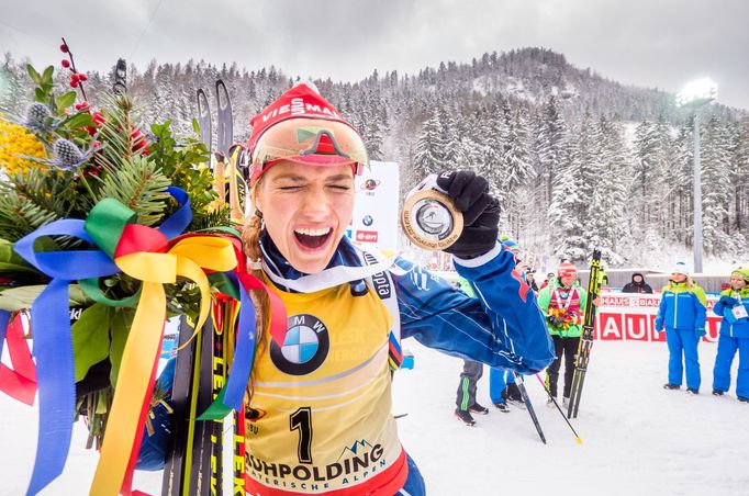 SP v Ruhpoldingu II, hromadný start Ž: Gabriela Souklaová