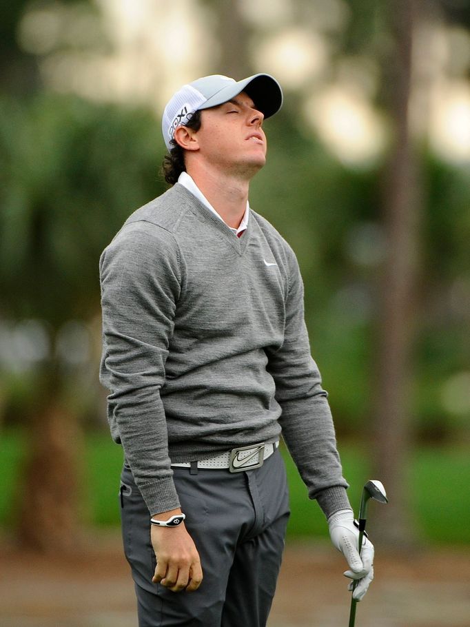 Rory McIlroy na golfovém turnaji na Floridě