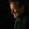File photo of actor Robin Williams arriving at Elton John's birthday party in New York