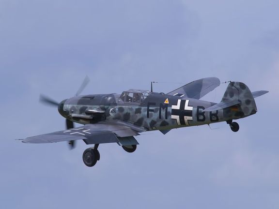 Symbolem německého stíhacího letectva za druhé světové války se stal Messerschmitt Bf 109.