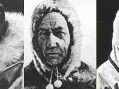 Lincoln Ellsworth, Alberto Nobile a Roald Amundsen (zleva)