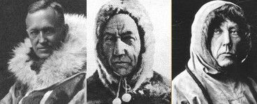 severní pól - Amundsen a spol.