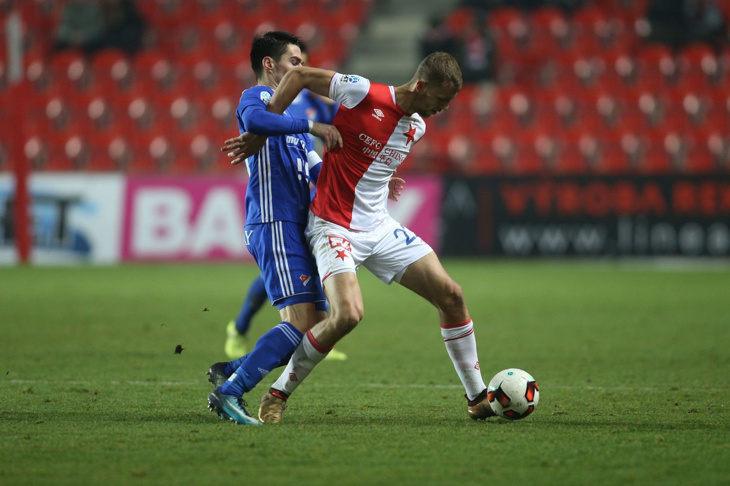 HET liga, Slavia-Baník: Tomáš Souček