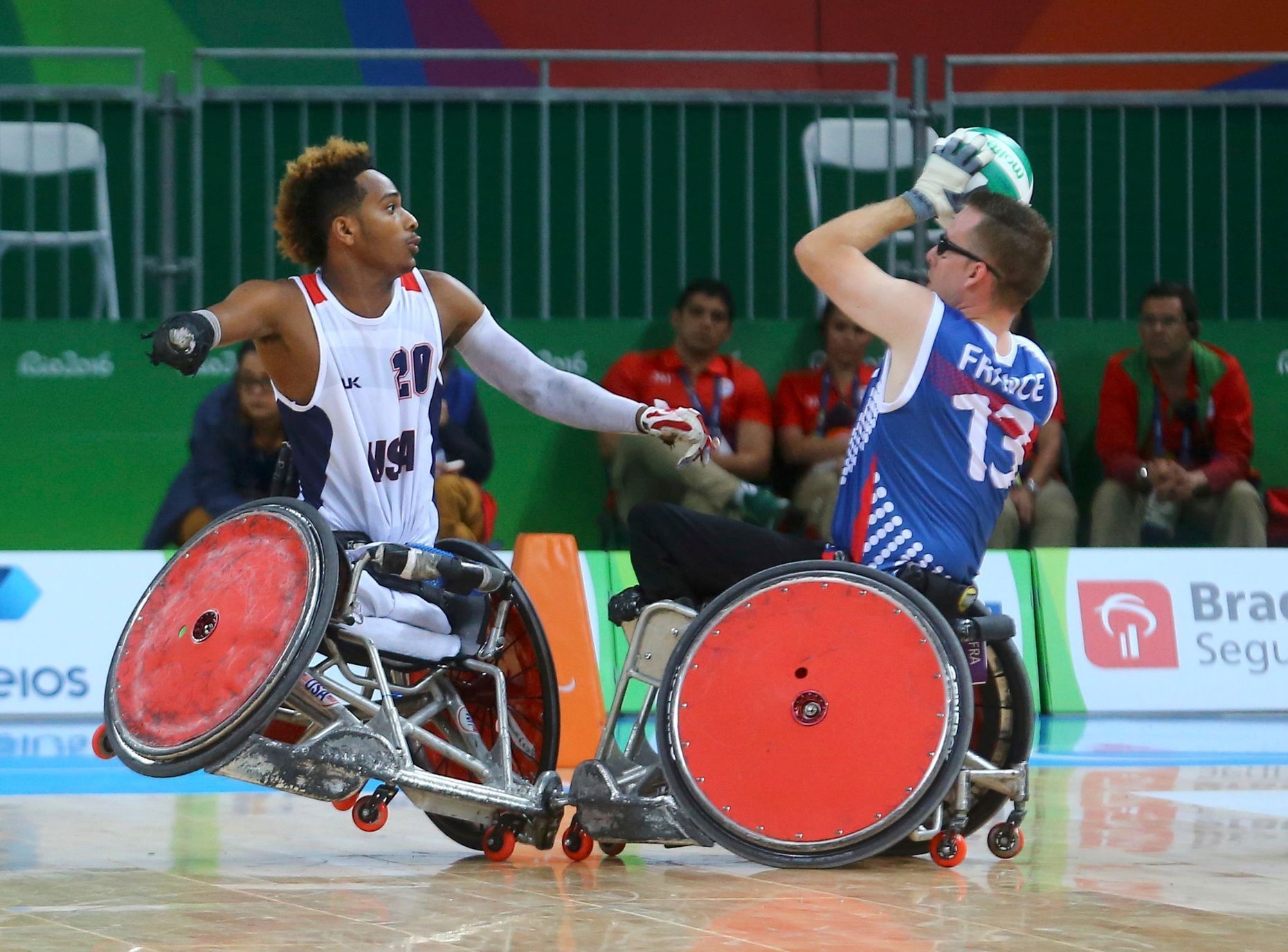 Vozíčkářské ragby na paralympiádě v Riu 2016