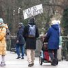Stávka odborů, protest, demonstrace, pochod