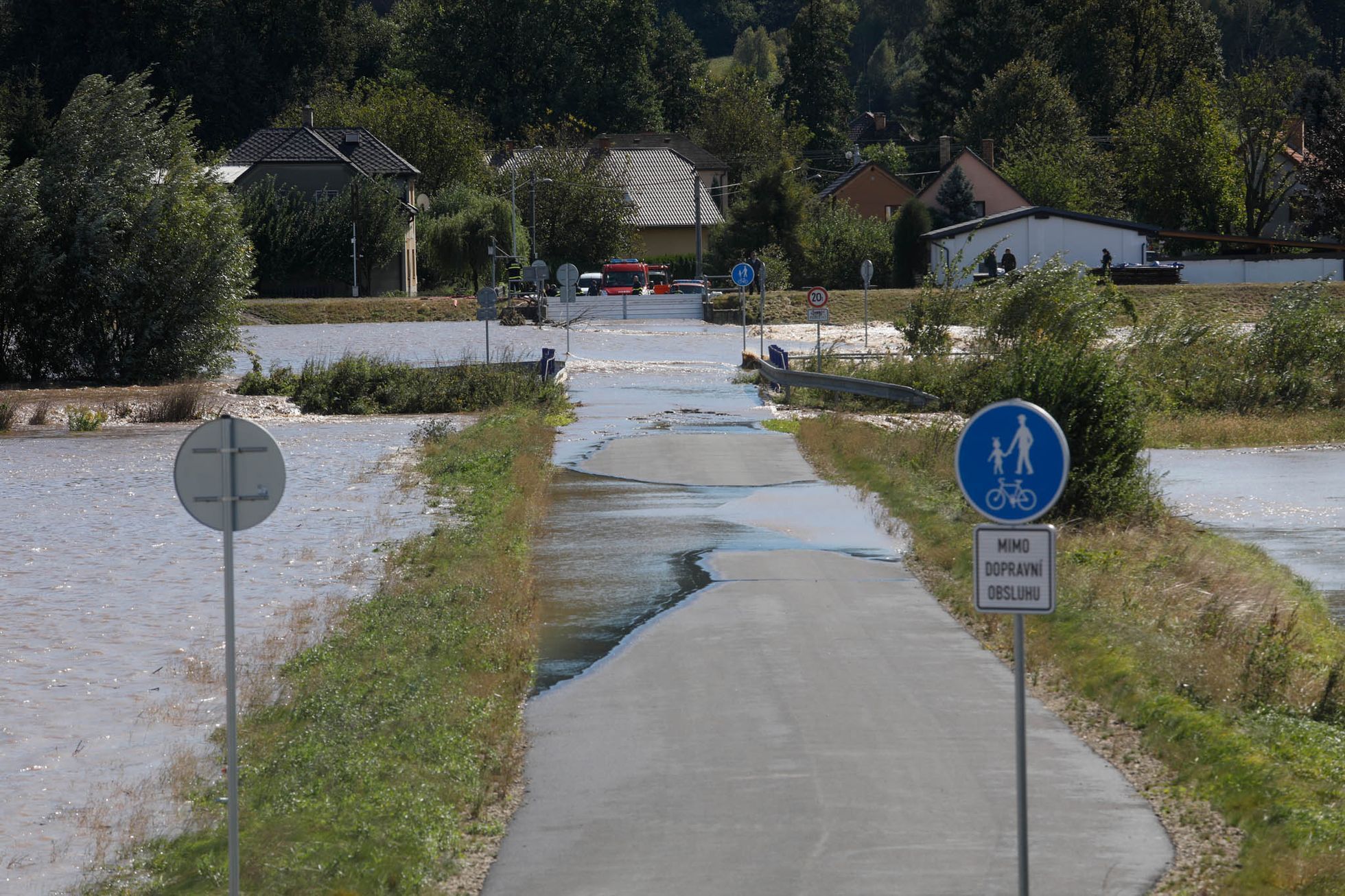 povodně 2024, severní Morava