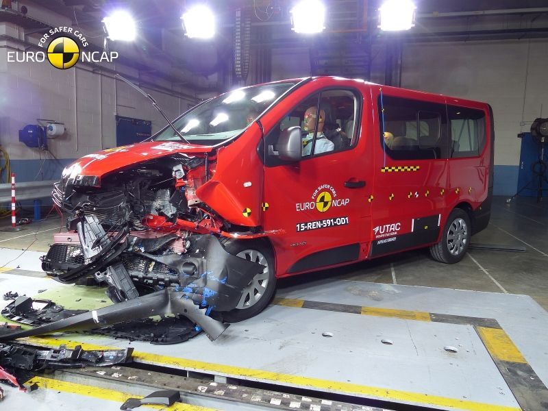 Crash test EuroNCAP - Renault Trafic