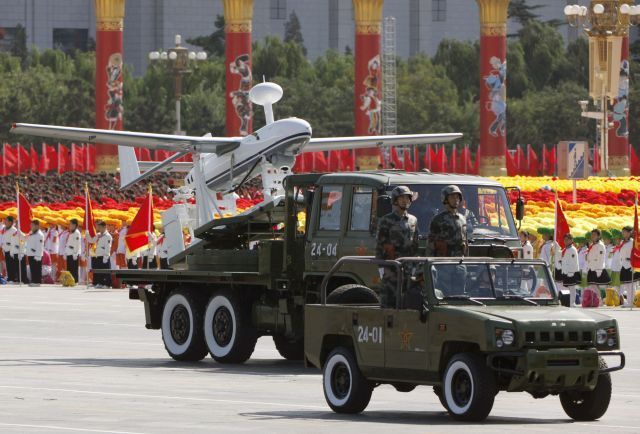 Čína oslavy armáda