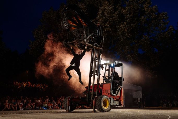 Snímek ze středečního zahájení festivalu Letní Letná.