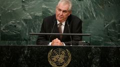 Miloš Zeman v OSN