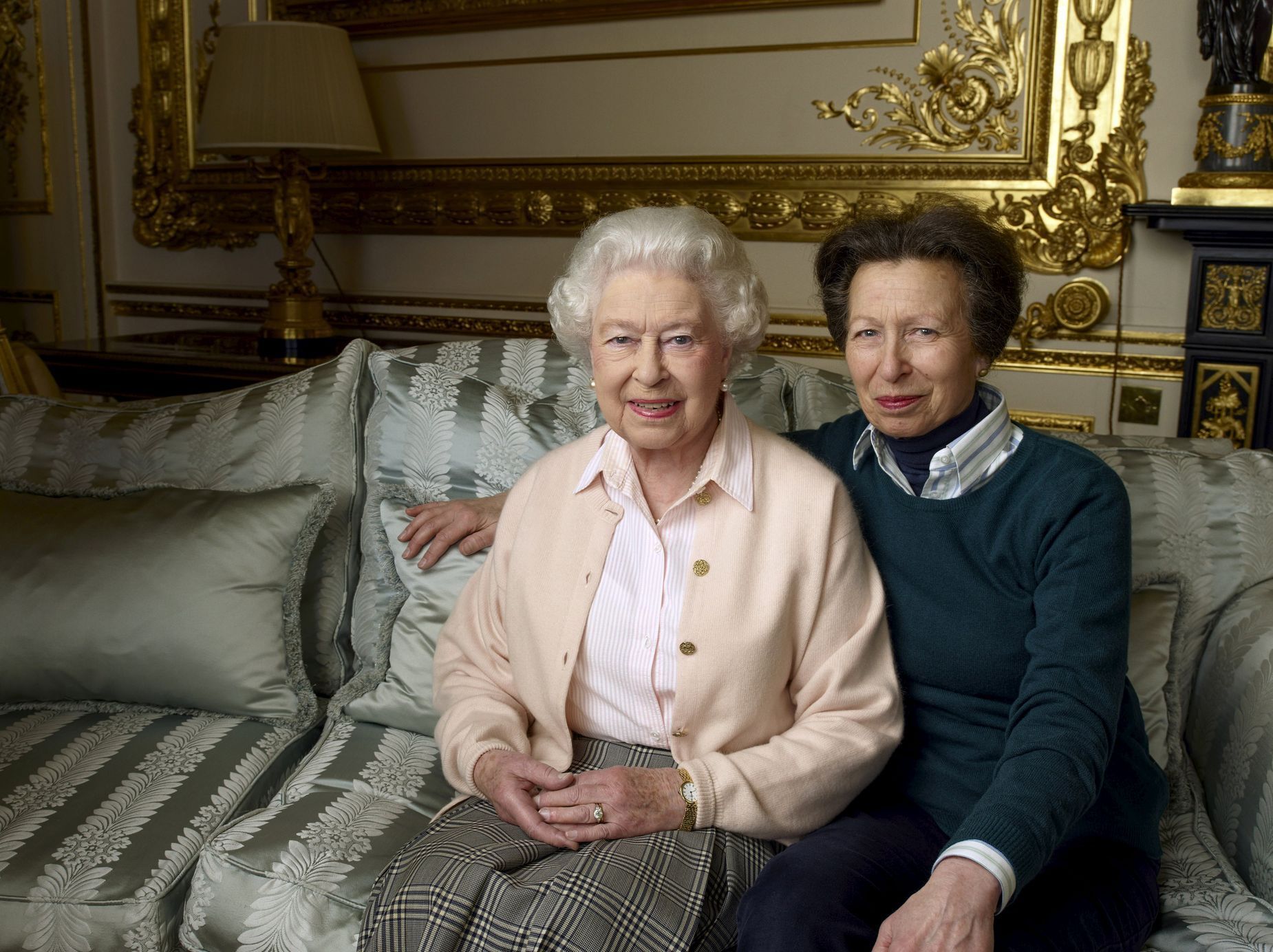 Alžběta II. - oslavy - dcera Anne - Královská princezna