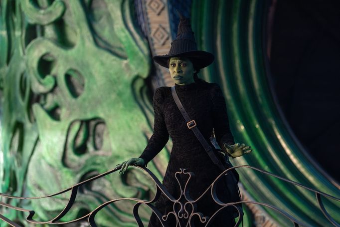 Cynthia Erivo jako Elphaba.