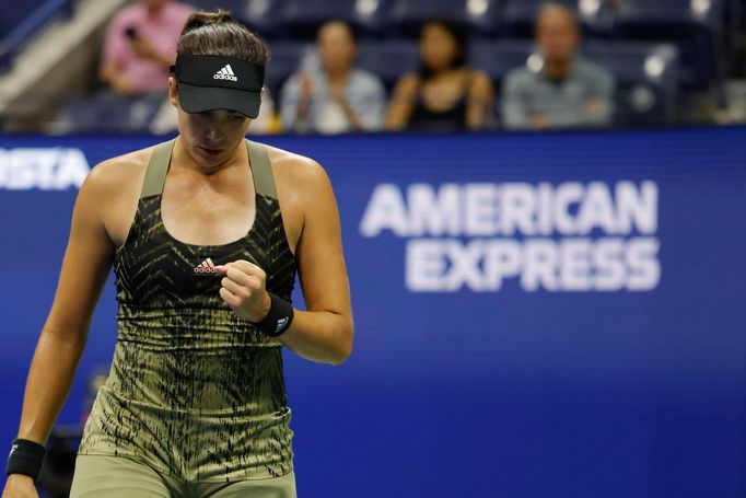 US Open 2021, osmifinále Krejčíková - Muguruzaová