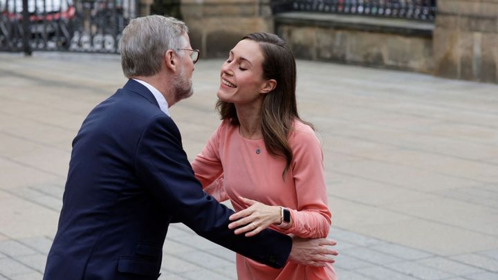 Pražský "megasummit" obrazem: Hrad hostí Erdogana, Macrona i Trussovou; Zdroj foto: Reuters